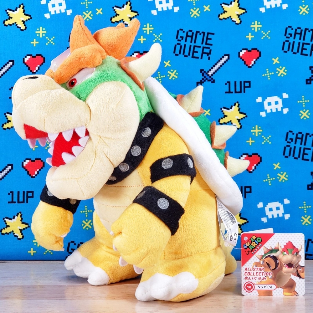 Little Buddy Nintendo BOWSER 10" #10 2017 All Star Super Mario Collectible Plush